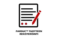 Tuotteen Rekisteröinti/ Product Registration/Регистрация продукта